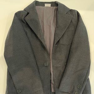 Egg Boys Size 4 charcoal grey suit